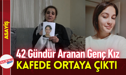 42 Gündür Aranan Genç Kız Kafede Ortaya Çıktı!