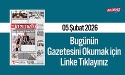 Akdeniz Gazetesi 05 Şubat’ta Hangi Haberlere Yer Verdi?