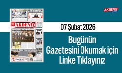 Akdeniz Gazetesi 07 Şubat’ta Hangi Haberlere Yer Verdi?