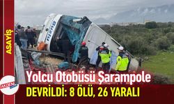 Yolcu Otobüsü Şarampole Devrildi: 8 Ölü, 26 Yaralı