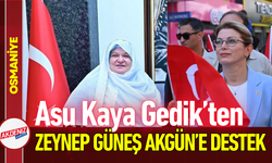 Asu Kaya Gedik’ten Zeynep Güneş Akgün’e Destek!