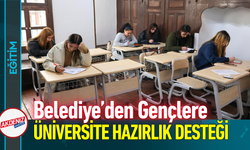 Belediye’den Gençlere Üniversite Hazırlık Desteği!