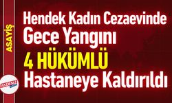 Hendek Kadın Cezaevinde Gece Yangını