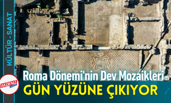 Geç Roma Dönemi'nin Dev Mozaikleri Gün Yüzüne Çıkıyor!