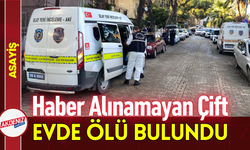 Haber Alınamayan Çift Evde Ölü Bulundu!