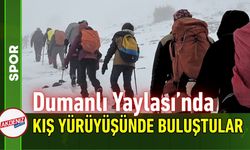 Osmaniyeli Doğaseverler, Karlı Parkurda Dumanlıya Yürüdü