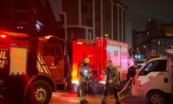 Kentsel dönüşümdeki metruk binada yangın
