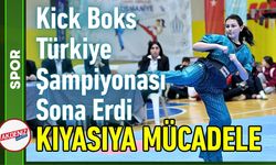 Osmaniye’de Kick Boks Türkiye Şampiyonası Tamamlandı