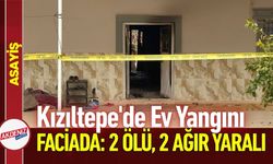 Kızıltepe'de Ev Yangını Faciası: 2 Ölü, 2 Ağır Yaralı