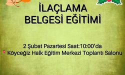 Köyceğiz’de Çiftçilere İlaçlama Belgesi Eğitimi Düzenleniyor