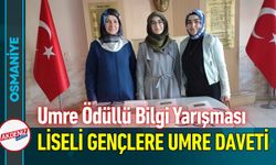Osmaniye'de Umre Ödüllü Bilgi Yarışmasına Davet
