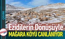 Gabar Eteklerindeki Mağara Köyü Turizme Açılıyor