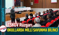 Osmaniye’de Okullarda TSKGV Rüzgarı Esecek!