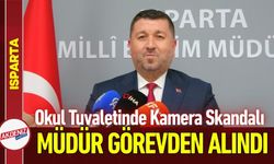 Isparta’da Okul Tuvaletinde Kamera Skandalı