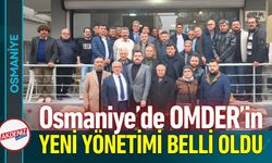 Osmaniye’de OMDER’in Yeni Yönetimi Belli Oldu