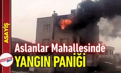 Osmaniye Aslanlar Mahallesi’nde Ev Yangını Paniğe Neden Oldu