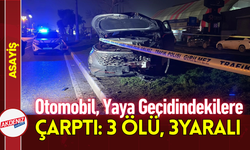 Otomobil Yaya Geçidindeki Vatandaşlara Çarptı: 3 Ölü, 3 Yaralı!