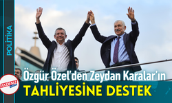 Özgür Özel’den Zeydan Karalar’ın Tahliyesine Destek!