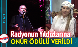 Radyonun Yıldızlarına Onur Ödülü Verildi!