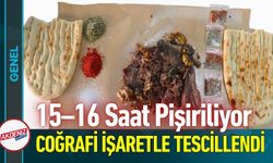 15–16 Saat Odun Fırınında Pişiriliyor: Coğrafi İşaret Aldı