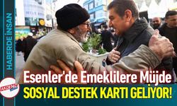 Esenler'de Emeklilere Müjde: Sosyal Destek Kartı