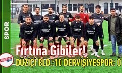 Osmaniye'de Amatör Maçta Tarihi Fark!