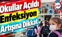 Okullar Açıldı Enfeksiyon Artışına Dikkat