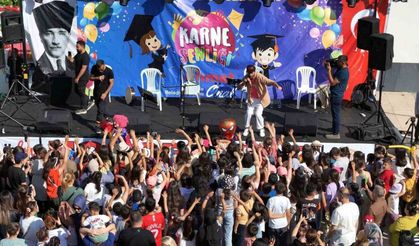 Kırıkkale'de Karne Şenliği Coşkusu