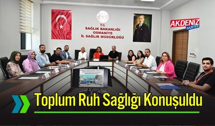 Osmaniye'de Toplum Ruh Sağlığı Konuşuldu