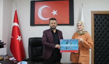 Osmaniyeli Hukuk Öğrencisinden Filistin'e Anlamlı Kurban Bağışı