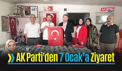 Osmaniye'de AK Parti'den 7 Ocak Engelliler Derneği'ne Ziyaret