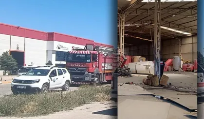 Aksaray’da bir Fabrikada Kazan Patlaması