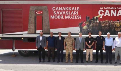 Çanakkale Savaşları Mobil Müzesi Tatvan'da Ziyarete Açıldı