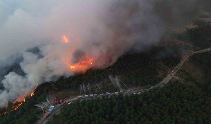 Karabük'te yeni bir yangın başladı