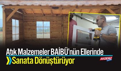 Atık Malzemeler BAİBÜ’nün Ellerinde Sanata Dönüşüyor