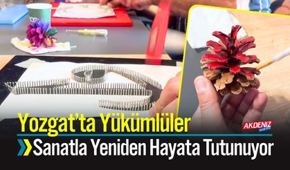 Yozgat’ta Yükümlüler Sanatla Yeniden Hayata Tutunuyor