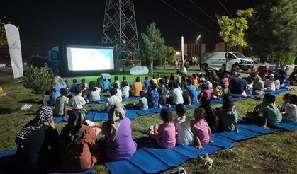 Adıyaman'da Açık Hava Sineması Coşkusu