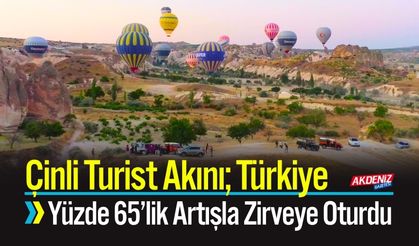 Çinli Turist Akını: Türkiye Yüzde 65’lik Artışla Zirveye Oturdu