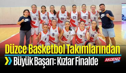 Düzce Basketbol Takımlarından Büyük Başarı