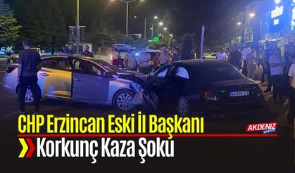 CHP Erzincan Eski İl Başkanı Kaza Yaptı