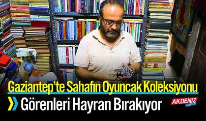 Sahafın Oyuncak Koleksiyonu Hayran Bırakıyor