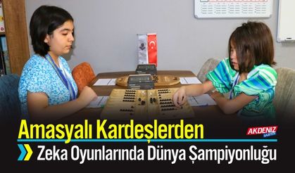 Amasyalı Kardeşlerden Zeka Oyunlarında Dünya Şampiyonluğu