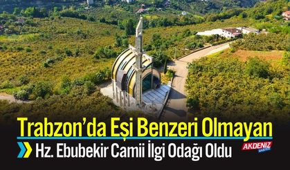 Eşi Benzeri Olmayan Hz. Ebubekir Camii İlgi Odağı Oldu