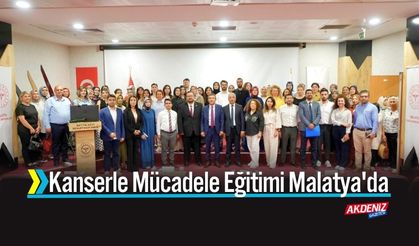 Kanserle Mücadele Eğitimi Malatya'da