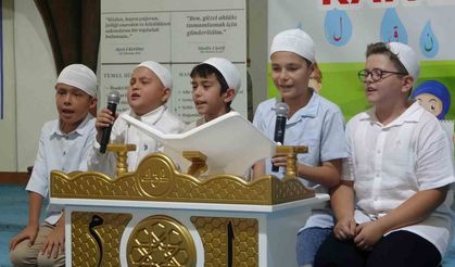 Kütahya'da Yaz Kur'an Kursları Kapanış Programı Coşkusu
