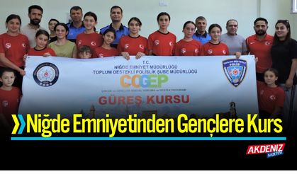Niğde Emniyetinden Gençlere Kurs