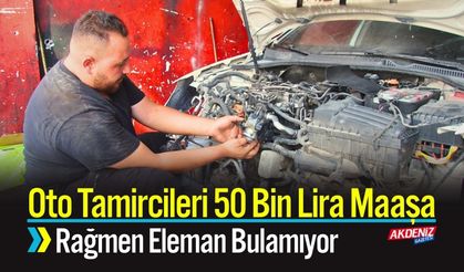 Oto Tamircileri 50 Bin Lira Maaşa Rağmen Eleman Bulamıyor