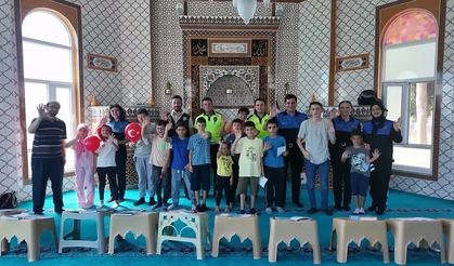 Polislerden Kur’an Kursu Öğrencilerine Hayat Kurtaran Bilgiler