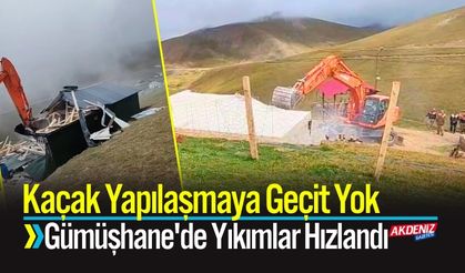 Yaylalarda Kaçak Yapılaşmaya Geçit Yok