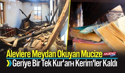 Alevlere Meydan Okuyan Mucize: Geriye Bir Tek Kur'an-ı Kerim'ler Kaldı